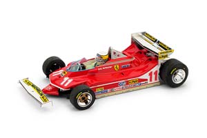 FERRARI 312 T4 WINNER GP MONACO 1979 WITH DRIVER JODY SCHECKTER (ZA) #11 WORLD CHAMPION — фото 1