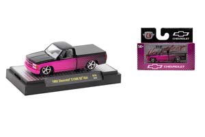 CHEVROLET C1500 SS 454 (1992). RED/PINK (ДЛИНА МОДЕЛИ 6-10 СМ)