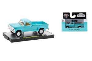 MERCURY M-100 CUSTOM CAB (1967), BLUE (ДЛИНА МОДЕЛИ 6-10 СМ)