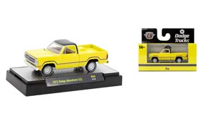 DODGE ADVENTURER S.E. (1972), YELLOW (ДЛИНА МОДЕЛИ 6-10 СМ)