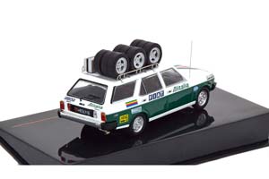 FIAT 131 PANORAMA FIAT ALITALIA TEAM С БАГАЖНИКОМ И КОЛЕСАМИ НА КРЫШЕ 1979 — фото 2