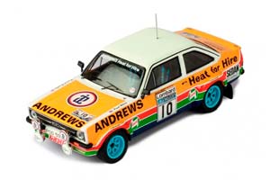 FORD ESCORT RS1800 MKII #10 ANDREWS BROOKES/WHITE 2 МЕСТО RAC RALLY 1979