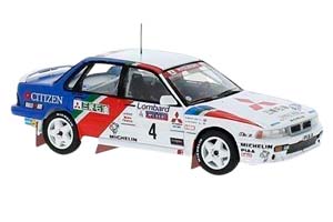 MITSUBISHI GALANT VR-4 #4 MITSUBISHI RALLIART EUROPE VATANEN/BERGLUND RAC RALLY 1990