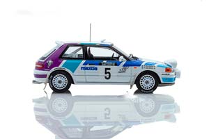 MAZDA 323 GTX #5 SALONEN/SILANDER 1000 LAKES RALLY С ЛЮСТРОЙ 1990 — фото 4