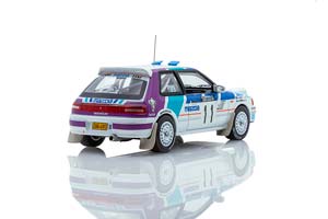 MAZDA 323 GTX #11 MIKKOLA/HERTZ 1000 LAKES RALLY С ЛЮСТРОЙ 1990 — фото 2