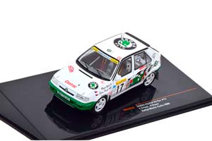 SKODA FELICIA KIT CAR #17 SKODA MOTORSPORT TRINER/STANC 13 МЕСТО RALLY MONTE CARLO 1996