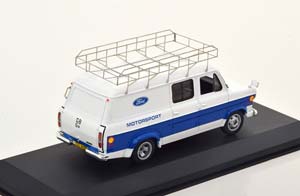 FORD TRANSIT MK1 FORD MOTORSPORT 1966 WHITE BLUE — фото 2