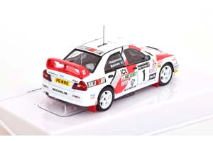 MITSUBISHI LANCER EVO IV #1 MITSUBISHI RALLIART MAKINEN/HARJANNE 6 МЕСТО RAC RALLY 25TH RAC ANNIVERSARY EDITION ЧЕМПИОН МИРА 1997 — фото 2