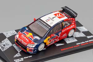 CITROEN C4 WRC S.LOEB - D.ELENA 2008 ИЗ СЕРИИ RALLY CARS