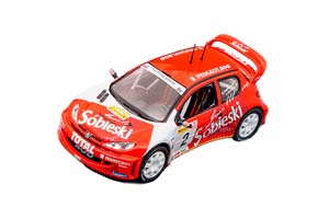 PEUGEOT 206 WRC - HOŁOWCZYC -KURZEJA 2001 ИЗ СЕРИИ RALLY CARS