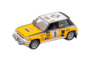 RENAULT 5 TURBO 1981 J.RAGNOTTI - J-M.ANDRIÉ RALLY MONTECARLO ИЗ СЕРИИ RALLY CARS