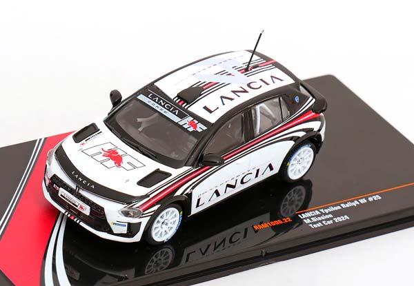 LANCIA YPSILON RALLY4 HF TEST CAR 2024 BIASION / ЛЯНЧА ЙПСИЛОН RALLY4 ХФ ТЕСТОВЫЙ АВТОМОБИЛЬ БИАСИОН