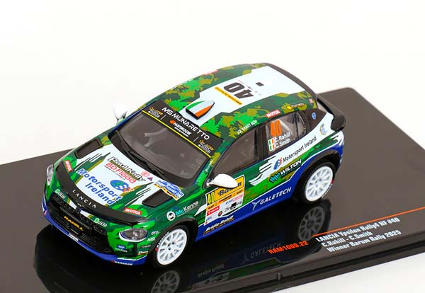 LANCIA YPSILON RALLY4 HF WINNER RALLY BARUM 2025 RAHILL / SMITH / ЛЯНЧА ЙПСИЛОН RALLY4 ХФ ПОБЕДИТЕЛЬ РАЛЛИ БАРУМ РАХИЛЛ СМИТ
