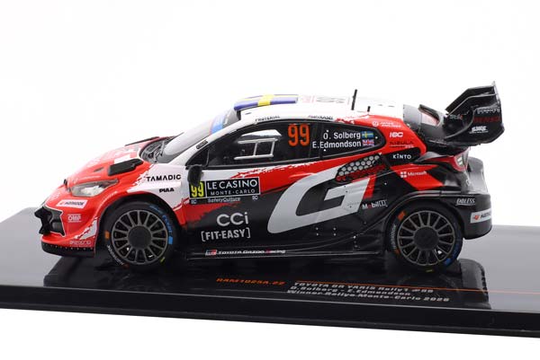 TOYOTA GR YARIS RALLY1 #99 WINNER RALLYE MONTE CARLO 2026 SOLBERG, EDMONDSON / ТОЙОТА ГР ЯРИС RALLY1 ПОБЕДИТЕЛЬ РАЛЛИ МОНТЕ-КАРЛО СОЛБЕРГ ЕДМОНДСОН — фото 4