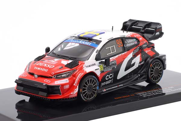 TOYOTA GR YARIS RALLY1 #99 WINNER RALLYE MONTE CARLO 2026 SOLBERG, EDMONDSON / ТОЙОТА ГР ЯРИС RALLY1 ПОБЕДИТЕЛЬ РАЛЛИ МОНТЕ-КАРЛО СОЛБЕРГ ЕДМОНДСОН