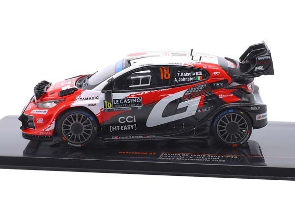 TOYOTA GR YARIS RALLY1 #18 7TH RALLYE MONTE CARLO 2026 KATSUTA, JOHNSTON / ТОЙОТА ГР ЯРИС RALLY1 7 МЕСТО РАЛЛИ МОНТЕ-КАРЛО КАЦУТА ДЖОХНСТОН — фото 4