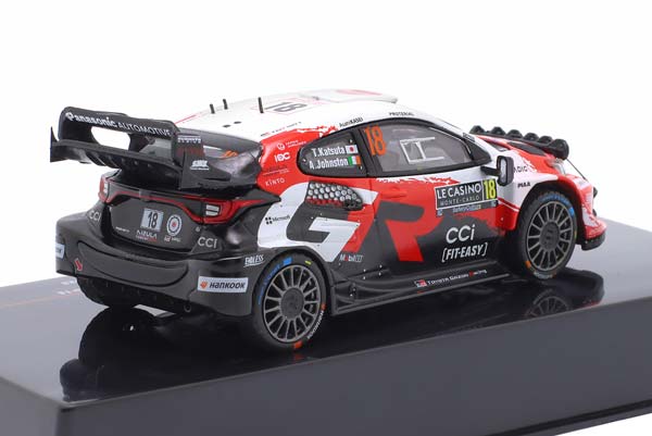 TOYOTA GR YARIS RALLY1 #18 7TH RALLYE MONTE CARLO 2026 KATSUTA, JOHNSTON / ТОЙОТА ГР ЯРИС RALLY1 7 МЕСТО РАЛЛИ МОНТЕ-КАРЛО КАЦУТА ДЖОХНСТОН — фото 2