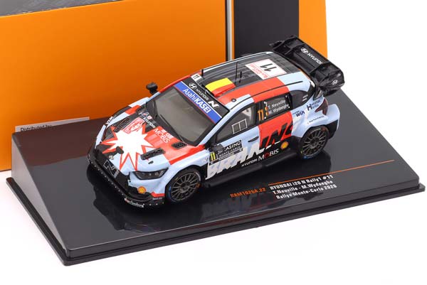 HYUNDAI I20 N RALLY1 #11 5TH RALLYE MONTE CARLO 2026 NEUVILLE, WYDAEGHE / ХЕНДЭ I20 RALLY1 5 МЕСТО РАЛЛИ МОНТЕ-КАРЛО НЕУВИЛЛЕ ВЙДАЕГХЕ — фото 3