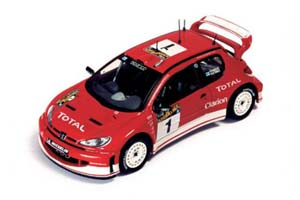 PEUGEOT 206 WRC WINNER RALLY ARGENTINA 2003