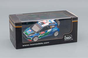 FORD FIESTA RS WRC 4 P.SOLBERG-C.PATTERSON 3RD RALLY MONTE CARLO 2012, BLUE — фото 3