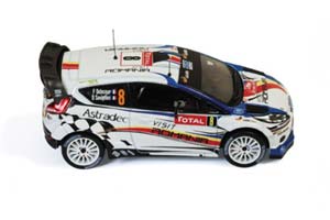 FORD FIESTA RS WRC 8 F.DELECOUR/D.SAVIGNONI RALLY MONTE CARLO 2012, WHITE — фото 3