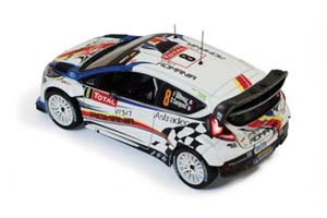 FORD FIESTA RS WRC 8 F.DELECOUR/D.SAVIGNONI RALLY MONTE CARLO 2012, WHITE — фото 2