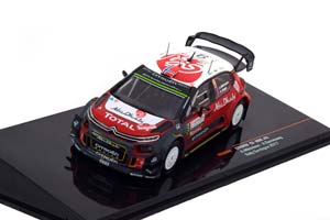 CITROEN C3 WRC #9 MIKKELSEN/JAEGER RALLY SARDINIEN 2017