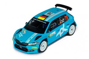 SKODA FABIA R5 EVO #78 TOKSPORT WRT ENGEL/MINOR 21 МЕСТО RALLY MONZA 2020