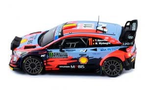 HYUNDAI I20 COUPE WRC #11 NEUVILLE/WYDAEGHE 3 МЕСТО RALLY MONTE CARLO 2021 — фото 7