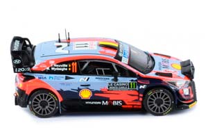HYUNDAI I20 COUPE WRC #11 NEUVILLE/WYDAEGHE 3 МЕСТО RALLY MONTE CARLO 2021 — фото 8