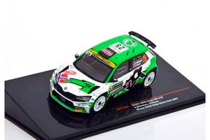SKODA FABIA RALLY 2 EVO #25 TOKSPORT WRT MIKKELSEN/FLOENE 7 МЕСТО RALLY MONTE CARLO 2021