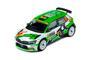 SKODA FABIA RALLY 2 EVO #22 TOKSPORT WRT BULACIA WILKINSON/DER OHANNESI 15 МЕСТО RALLY MONTE CARLO 2021