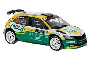 SKODA FABIA RALLY 2 EVO #53 EOUZAN/EOUZAN RALLY MONTE CARLO 2021