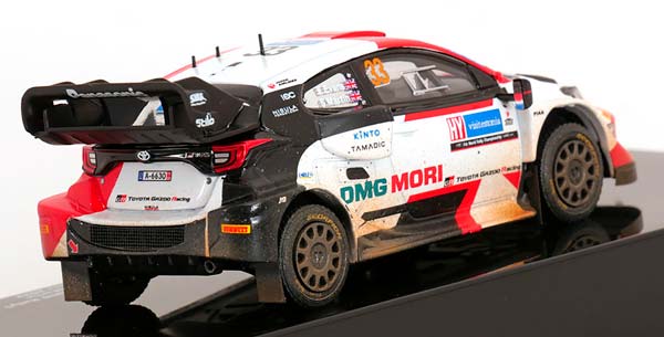 TOYOTA GR YARIS RALLY1 NO.33, ESTONIA RALLY 2022 EVANS / MARTIN DIRTY VERSION / ТОЙОТА ГР ЯРИС RALLY1 33 ЕСТОНИА РАЛЛИ ЕВАНС МАРТИН ГРЯЗНАЯ ВЕРСИЯ — фото 2