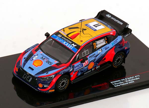 HYUNDAI I20 N RALLY 1 RALLY FINNLAND 2022 NEUVILLE / WYDAEGHE / ХЕНДЭ I20 РАЛЛИ 1 ФИННЛАНД НЕУВИЛЛЕ ВЙДАЕГХЕ