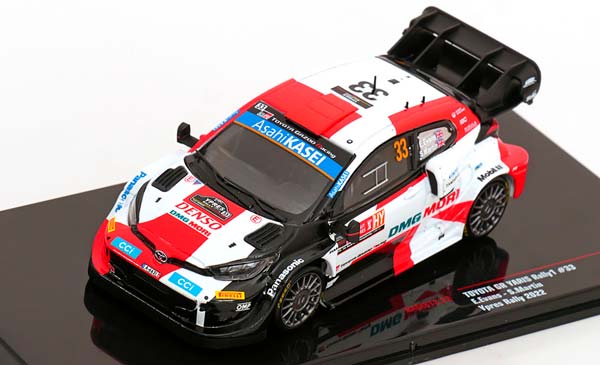 TOYOTA GR YARIS RALLY1 NO.33, YPRES RALLY 2022 EVANS / MARTIN / ТОЙОТА ГР ЯРИС RALLY1 33 ЙПРЕС РАЛЛИ ЕВАНС МАРТИН