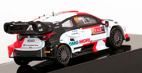 TOYOTA GR YARIS RALLY1 NO.33, YPRES RALLY 2022 EVANS / MARTIN / ТОЙОТА ГР ЯРИС RALLY1 33 ЙПРЕС РАЛЛИ ЕВАНС МАРТИН — фото 2