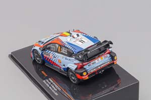 HYUNDAI I20 N RALLY1 TEAM SHELL MOBIS WRT №11 WINNER RALLY MONTECARLO 2024 THIERRY NEUVILLE - MARTIJN WYDAEGHE, 2 TONE BLUE RED — фото 4