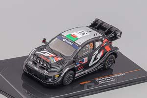 TOYOTA YARIS GR RALLY1 TEAM GAZOO RACING WRT №33 NIGHT VERSION 2ND RALLY SWEDEN 2024 ELFYN EVANS - SCOTT MARTIN, BLACK
