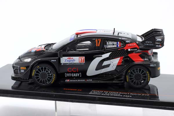 TOYOTA GR YARIS RALLY1 #17 WINNER RALLYE CROATIA 2024 OGIER, LANDAIS / ТОЙОТА ГР ЯРИС RALLY1 ПОБЕДИТЕЛЬ РАЛЛИ КРОАТИА ОЖЬЕ ЛАНДАЙС — фото 4