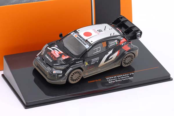 TOYOTA GR YARIS RALLY1 #18 RALLYE MONTE CARLO 2025 KATSUTA, JOHNSTON / ТОЙОТА ГР ЯРИС RALLY1 РАЛЛИ МОНТЕ-КАРЛО КАЦУТА ДЖОХНСТОН — фото 3