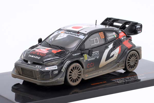 TOYOTA GR YARIS RALLY1 #18 RALLYE MONTE CARLO 2025 KATSUTA, JOHNSTON / ТОЙОТА ГР ЯРИС RALLY1 РАЛЛИ МОНТЕ-КАРЛО КАЦУТА ДЖОХНСТОН