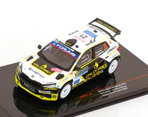 SKODA FABIA RS RALLY2 NO 21 RALLY MONTE CARLO 2025