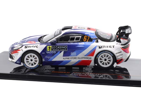 ALPINE A110 RGT #67 RALLY MONTE CARLO 2025 ASTIER, GIRAUDET / АЛЬПИН A110 РГТ РАЛЛИ МОНТЕ-КАРЛО АСТИЕР ГИРАУДЕТ — фото 4