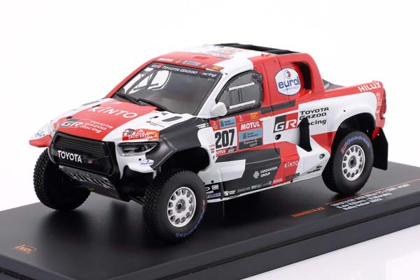 TOYOTA GR DKR HILUX #207 5TH RALLYE DAKAR 2022 DE VILLIERS, MURPHY / ТОЙОТА ГР ДКР ХИЛУКС 5 МЕСТО РАЛЛИ ДАКАР ДЕ ВИЛЛИЕРС МУРФЙ