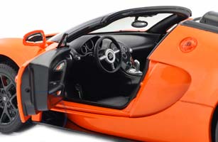 BUGATTI VEYRON 16.4 GRAND SPORT VITESSE 2012 ORANGE/BLACK — фото 4