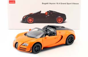 BUGATTI VEYRON 16.4 GRAND SPORT VITESSE 2012 ORANGE/BLACK — фото 6