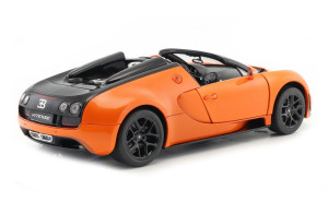 BUGATTI VEYRON 16.4 GRAND SPORT VITESSE 2012 ORANGE/BLACK — фото 2