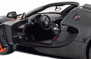 BUGATTI VEYRON 16.4 GRAND SPORT VITESSE 2013 BLACK/ORANGE — фото 4