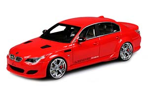 BMW E60 5-SERIES LUMMA CLR500 RS 2007 RED